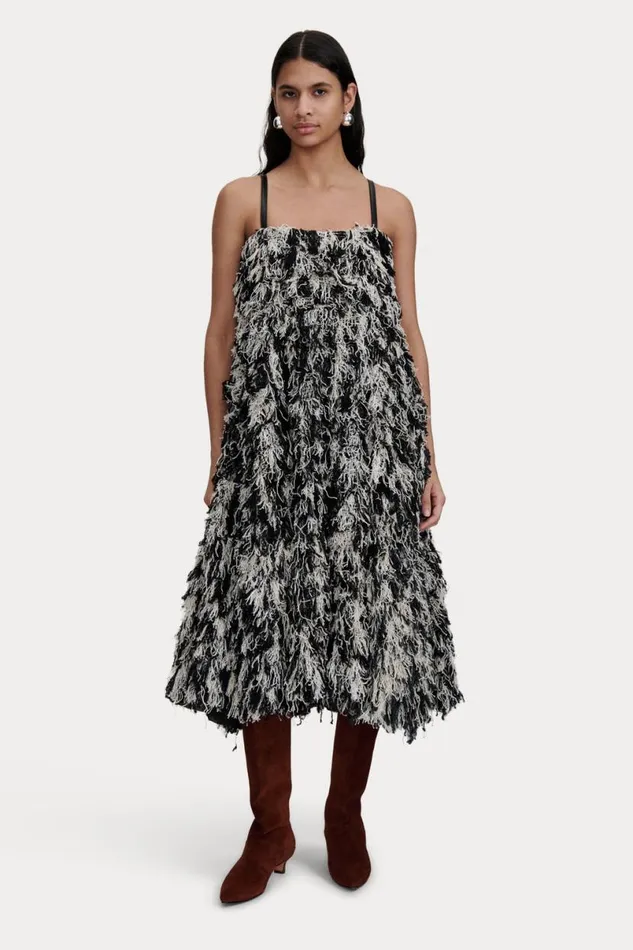 Women Dresses Rachel Comey Palmer Dress Blackwhite