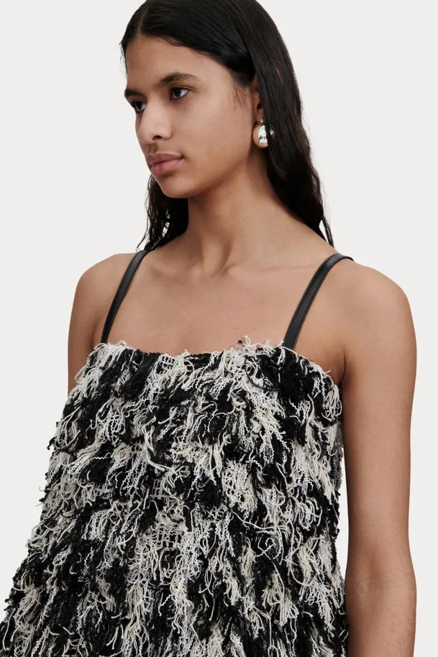 Women Dresses Rachel Comey Palmer Dress Blackwhite