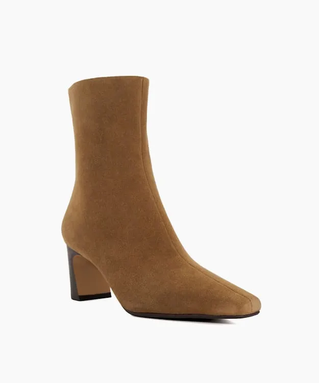 Women Dune London Ankle Boots Pointed Toe Heel Ankle Boots Neutral