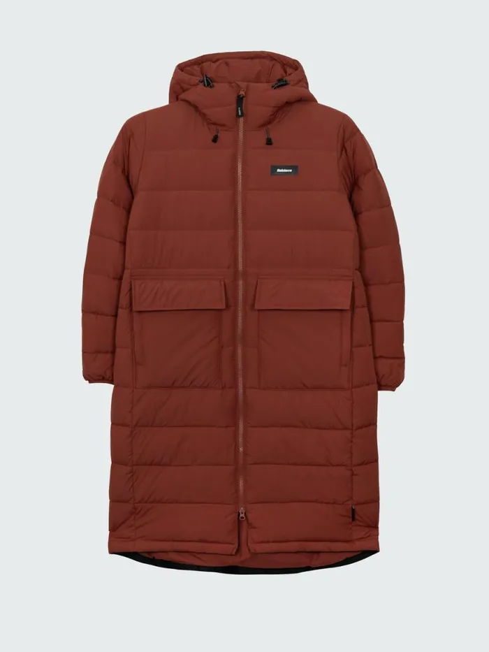 Women Elara Coat Dark Rosewood Finisterre Jackets Coats and Gilets