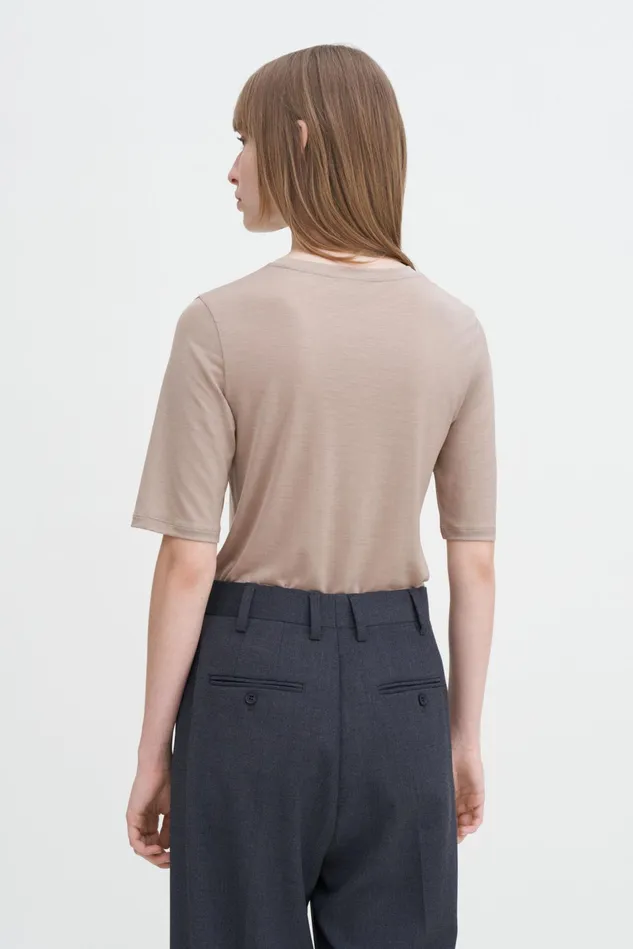 Women Elena Tee Sandstone Filippa K Tops