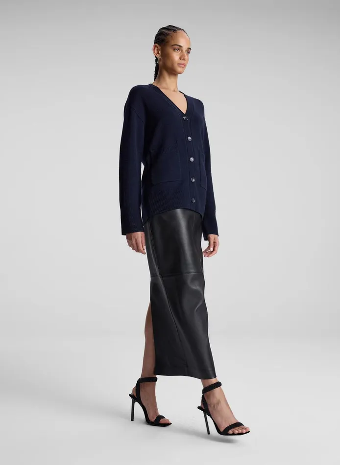 Women Emory Cashmere Cardigan Navy ALC Tops