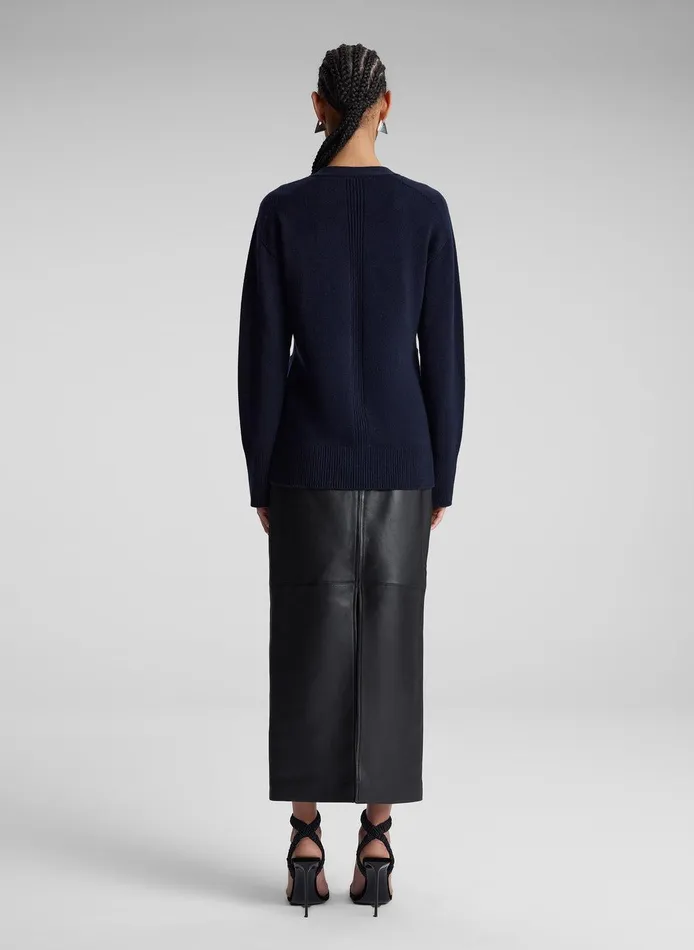 Women Emory Cashmere Cardigan Navy ALC Tops