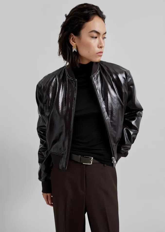 Women Evren Sheer Turtleneck 8211 Black The Frankie Shop Knitwear