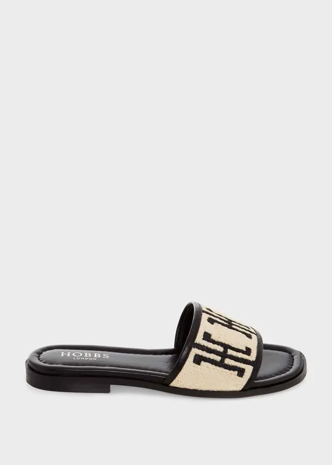 Women Flats Hobbs Sally Sliders Natural