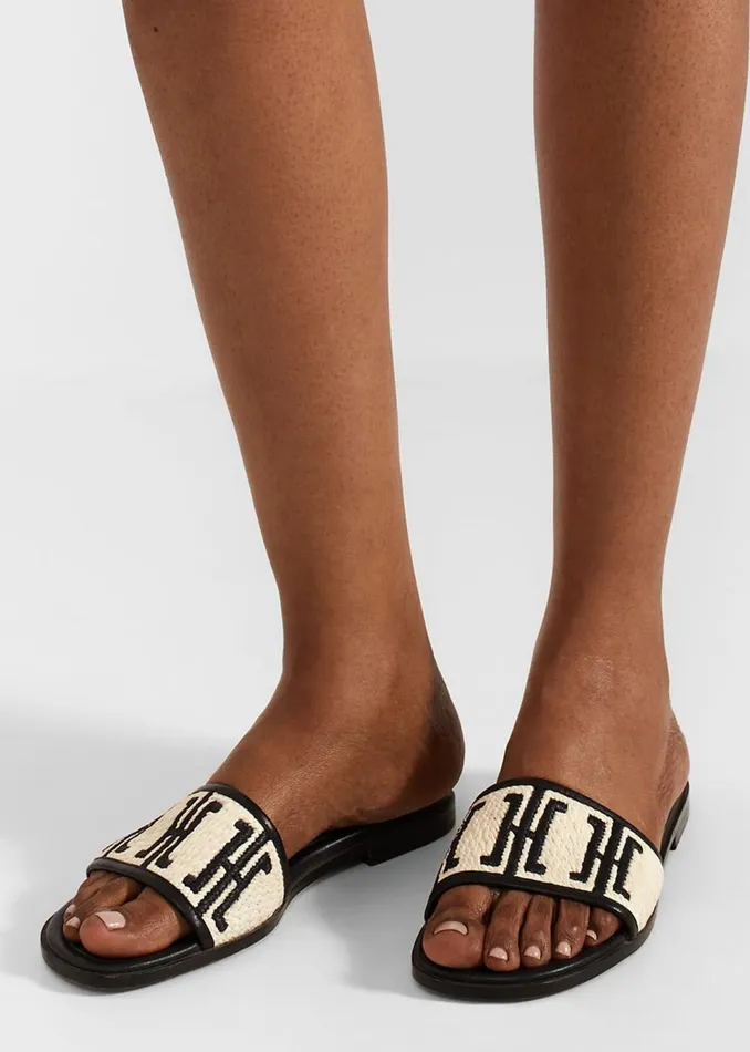 Women Flats Hobbs Sally Sliders Natural