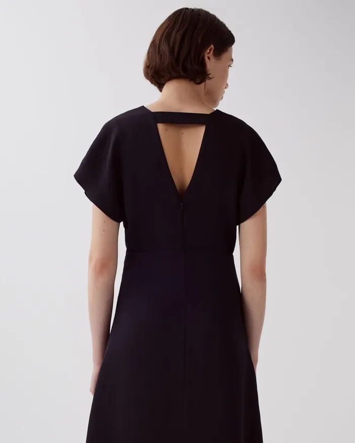 Women Flowing Dress Black Beauty Comptoir Des Cotonniers Dresses and Jumpsuits Women Flowing Dress Black Beauty Comptoir Des Cotonniers Dresses and Jumpsuits