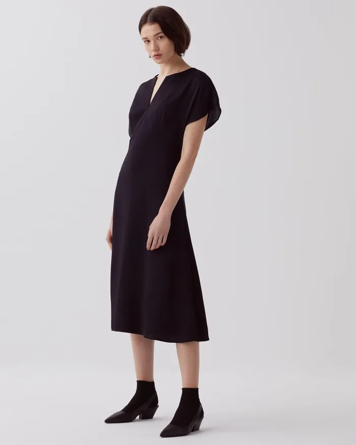 Women Flowing Dress Black Beauty Comptoir Des Cotonniers Dresses and Jumpsuits Women Flowing Dress Black Beauty Comptoir Des Cotonniers Dresses and Jumpsuits