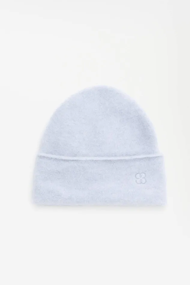 Women Fluffy Hat Mist Blue Filippa K Hats and Scarves