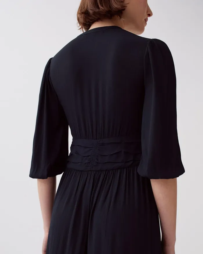 Women Fluid Maxi Dress Night Sky Comptoir Des Cotonniers Dresses and Jumpsuits Women Fluid Maxi Dress Night Sky Comptoir Des Cotonniers Dresses and Jumpsuits