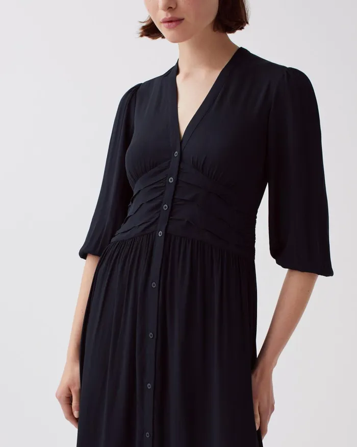 Women Fluid Maxi Dress Night Sky Comptoir Des Cotonniers Dresses and Jumpsuits Women Fluid Maxi Dress Night Sky Comptoir Des Cotonniers Dresses and Jumpsuits