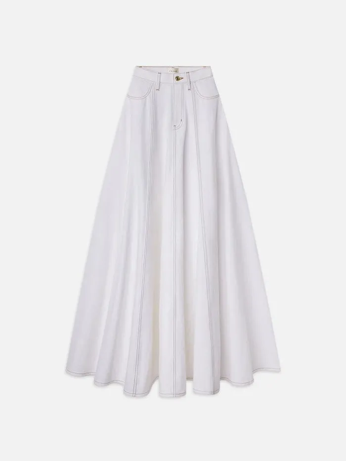Women FRAME Denim Collections The Denim Ball Skirt