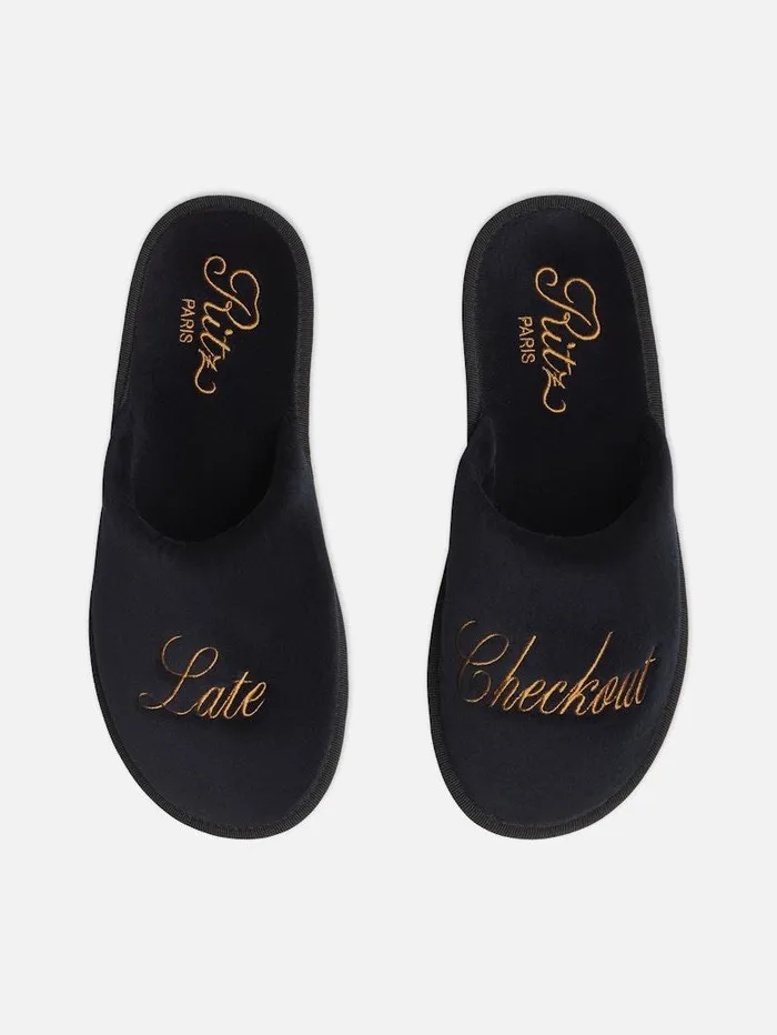 Women FRAME FRAME X Ritz Paris Ritz Late Checkout Slipper