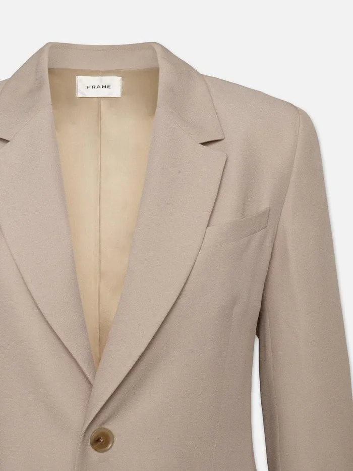 Women FRAME Jackets and Coats Single Button Blazer