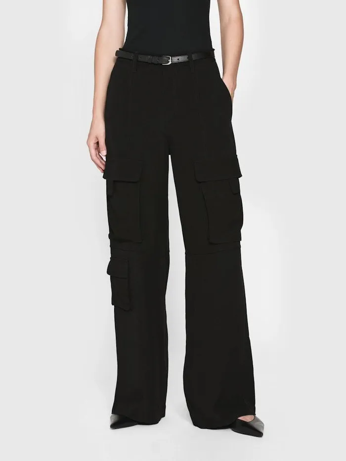 Women FRAME Pants High Rise Utility Cargo