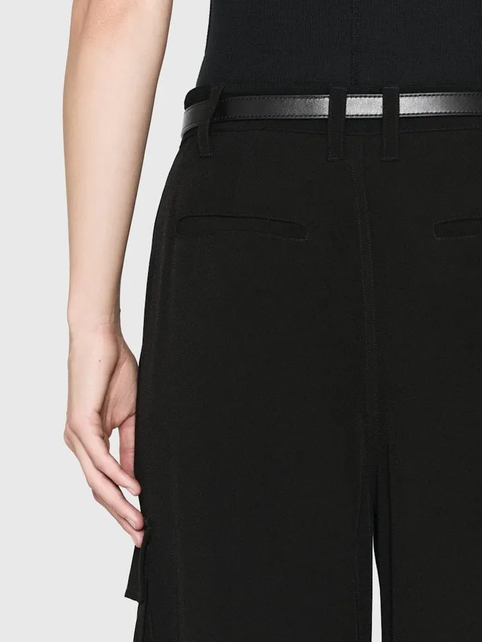 Women FRAME Pants High Rise Utility Cargo