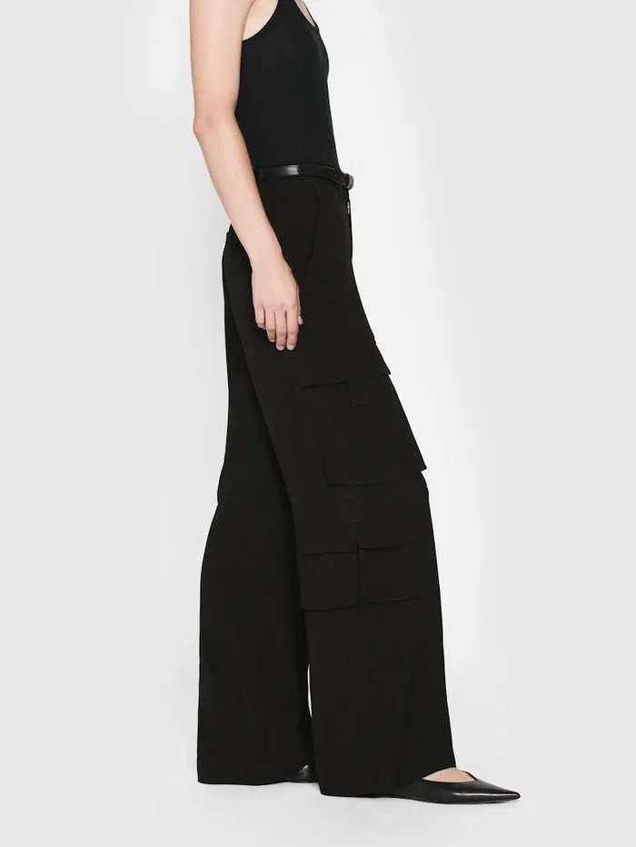 Women FRAME Pants High Rise Utility Cargo