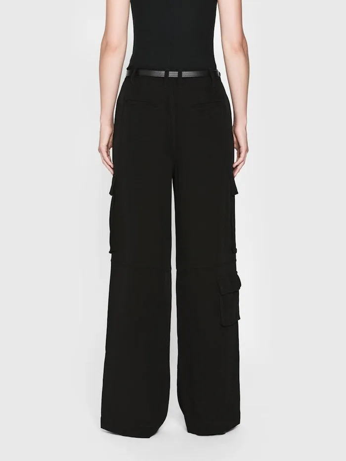Women FRAME Pants High Rise Utility Cargo