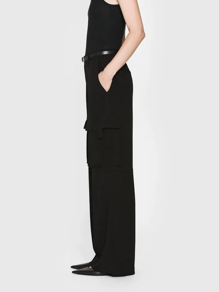 Women FRAME Pants High Rise Utility Cargo