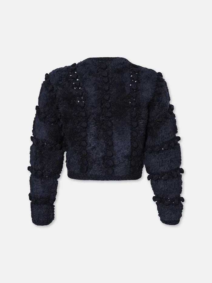 Women FRAME Sweaters Pom Pom Cardi