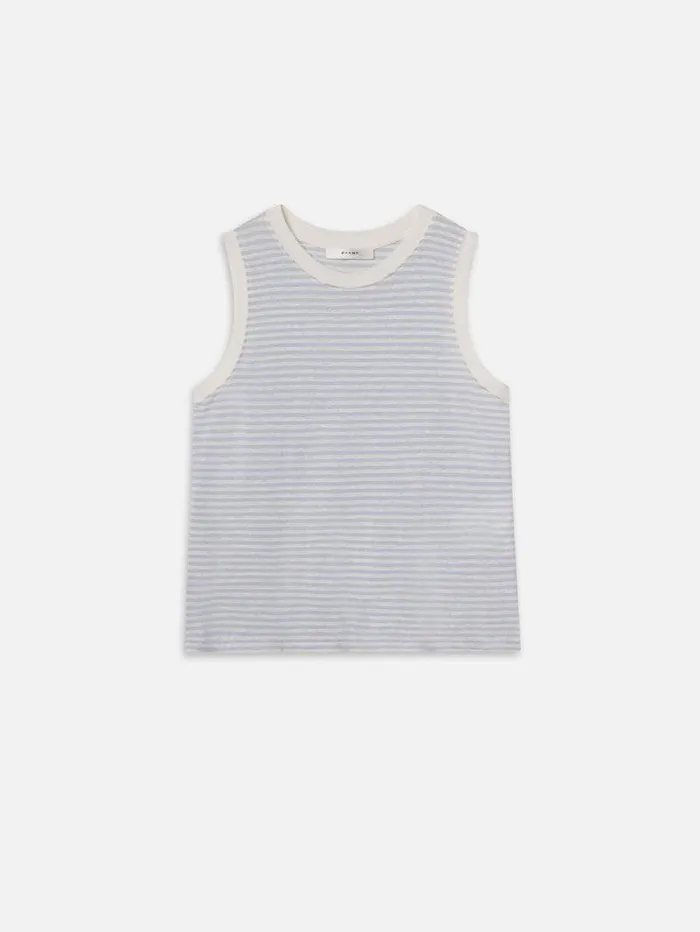 Women FRAME The Resort Edit Muscle Crew Tee