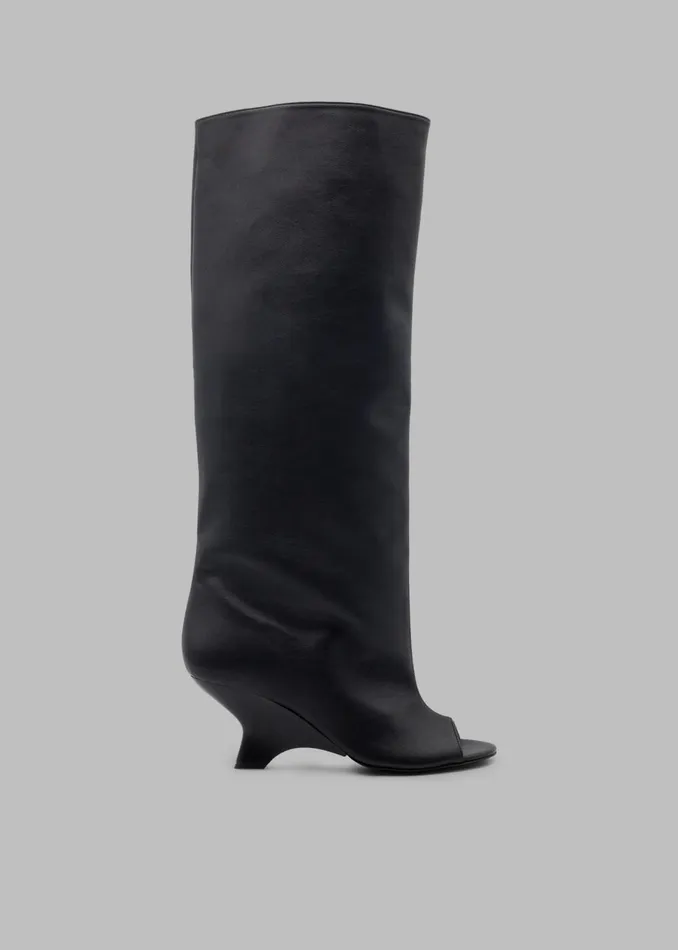 Women Gia Borghini Ninette Boots 8211 Black The Frankie Shop