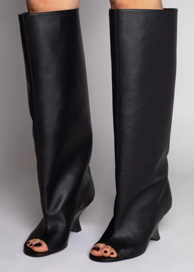 Women Gia Borghini Ninette Boots 8211 Black The Frankie Shop