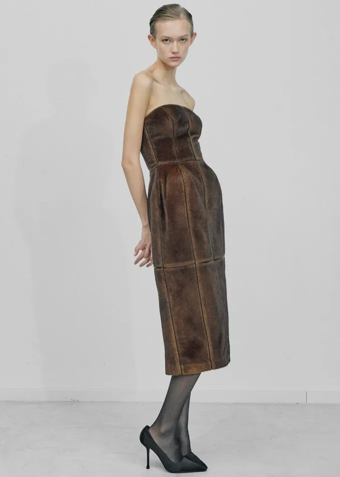 Women Gudu Dress 09 8211 Brown The Frankie Shop Dresses