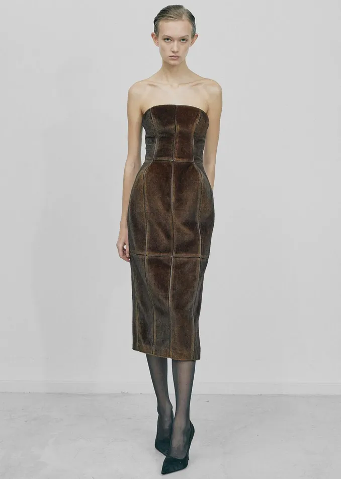 Women Gudu Dress 09 8211 Brown The Frankie Shop Dresses