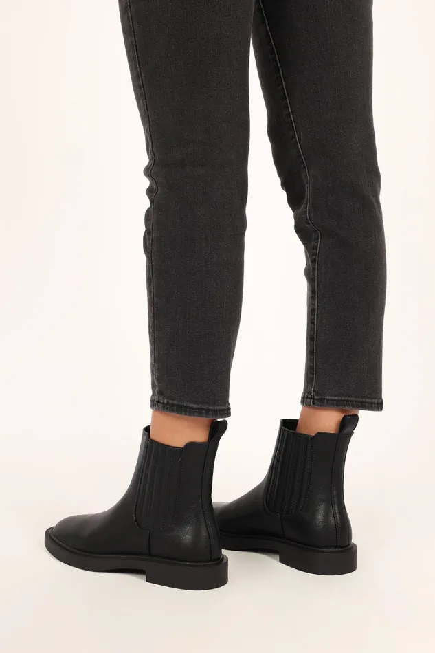 Women Hasting Ankle Boot 8211 Black Black Boots petalandpup