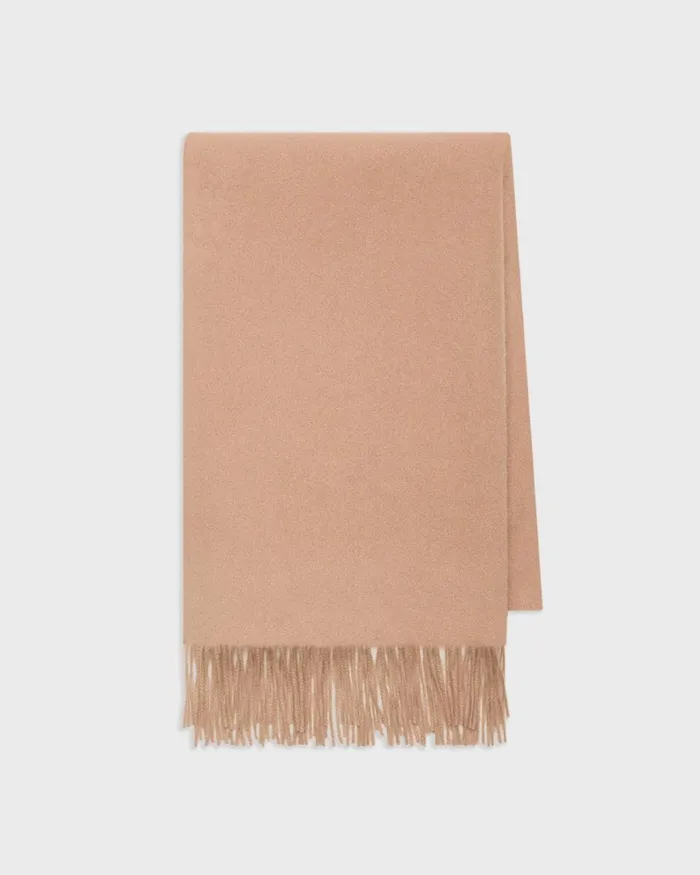 Women Hats Gloves Scarves Theory Classic Scarf In Cashmere Camel