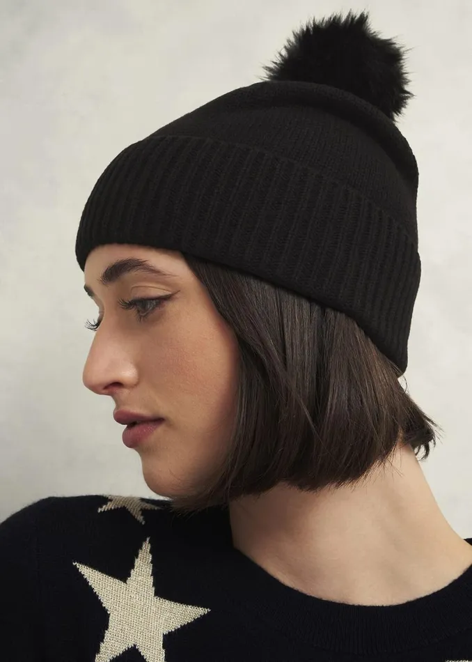 Women Hats Hobbs Alison Hat Black