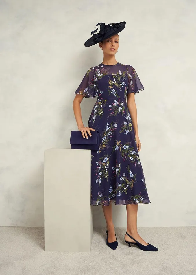 Women Hats Hobbs Susan Fascinator Midnight