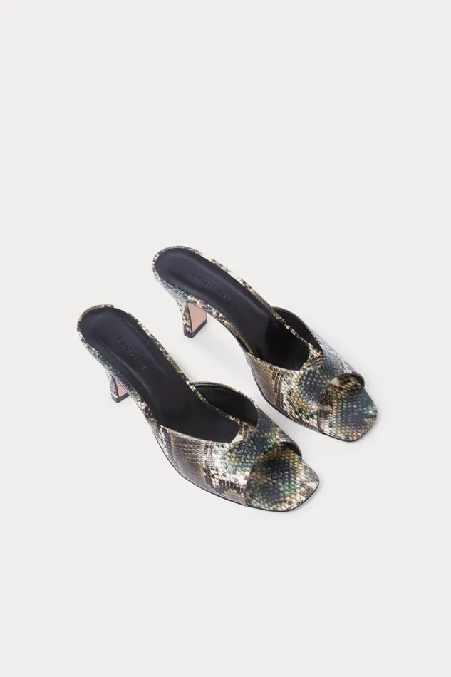 Women Heels Rachel Comey Kitten Heel Brown Multi