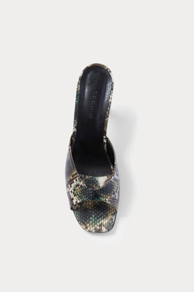 Women Heels Rachel Comey Kitten Heel Brown Multi