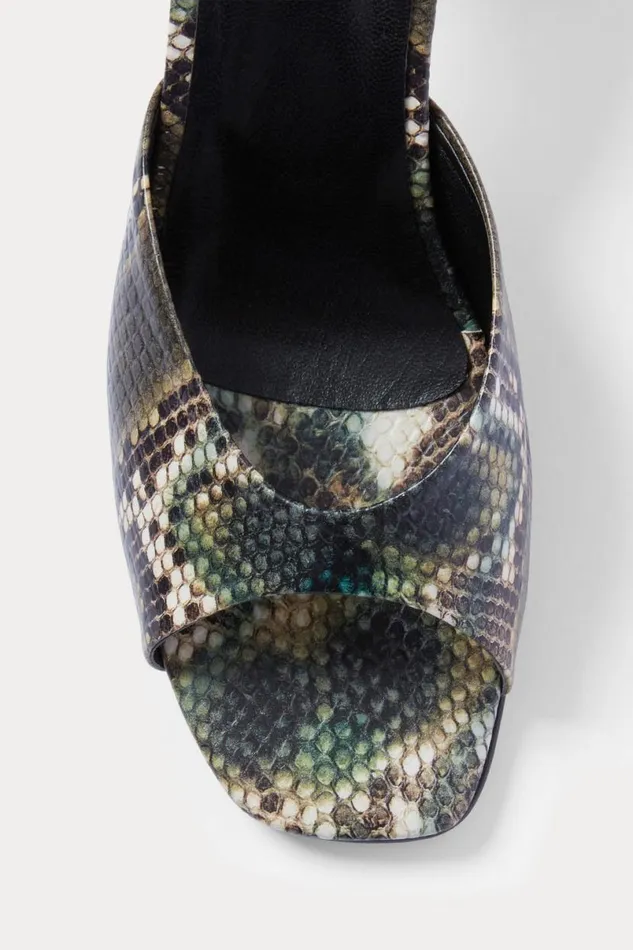 Women Heels Rachel Comey Kitten Heel Brown Multi