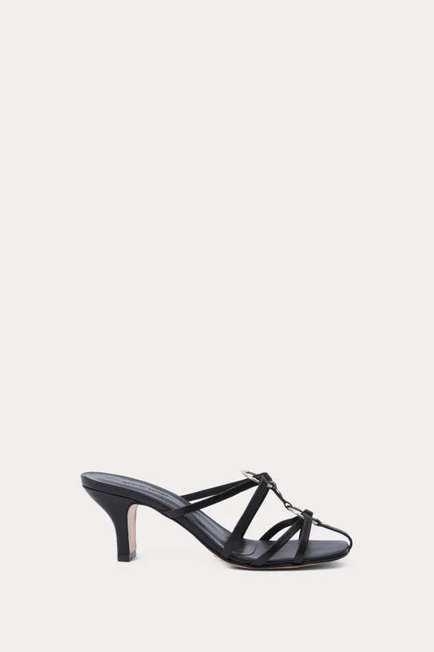 Women Heels Rachel Comey Lalluli Bondage Kitten Black Women Heels Rachel Comey Lalluli Bondage Kitten Black