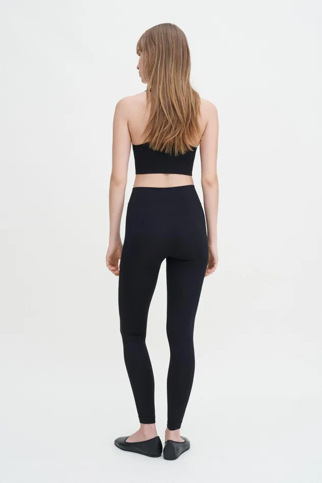 Women High Seamless Leggings Black Filippa K Leggings
