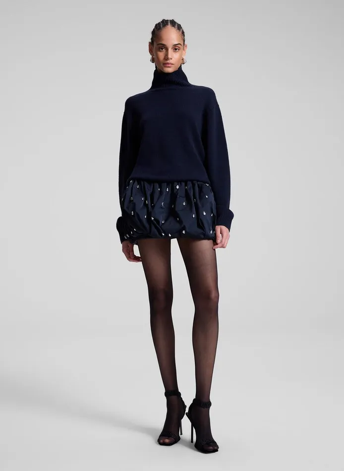 Women Holly Embellished Convertible Skirt Navy ALC Bottoms