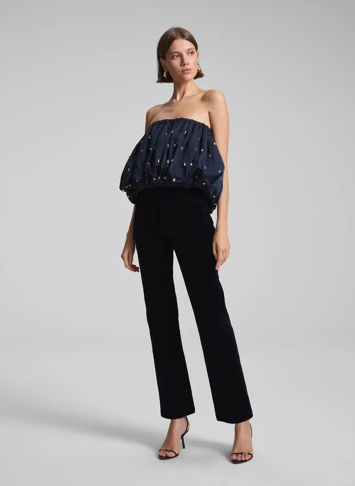 Women Holly Embellished Convertible Skirt Navy ALC Bottoms