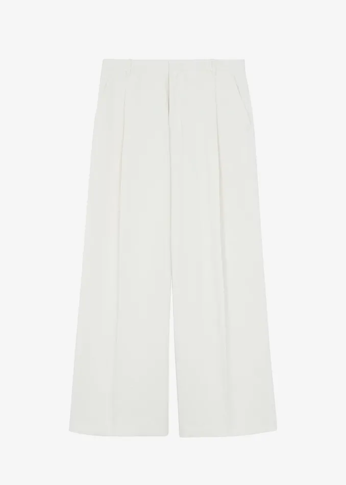 Women Indio Pants 8211 Off White The Frankie Shop Bottoms