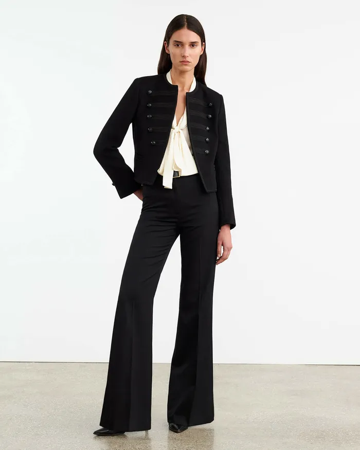 Women Jackets and Blazers Nili Lotan JONI JACKET Black
