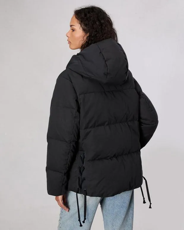Women Jackets and Coats Rag and Bone Lenny Down Jacket Black
