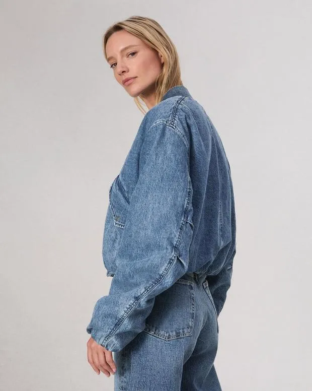 Women Jackets and Coats Rag and Bone Maggie Bomber Jacket Amara