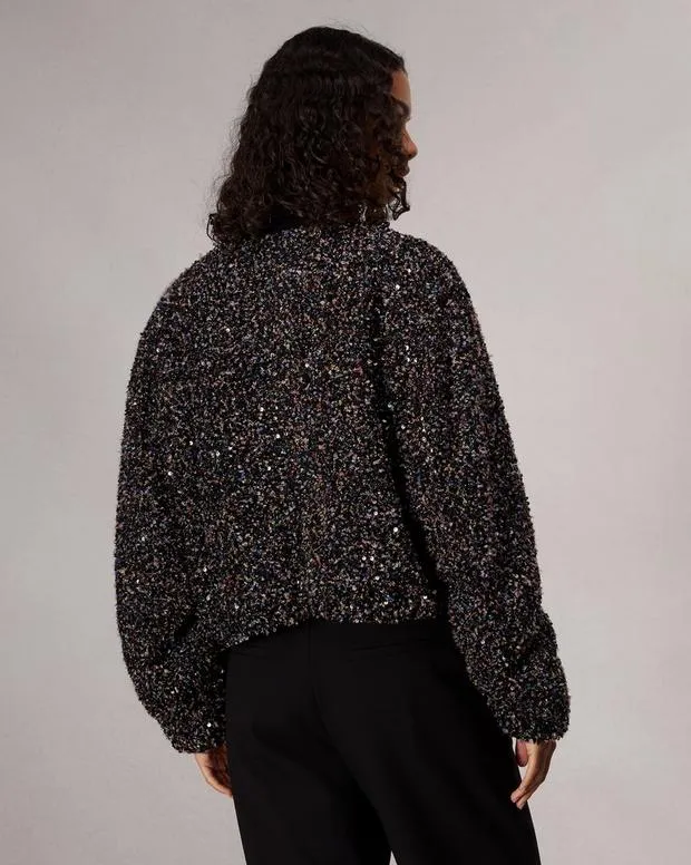 Women Jackets and Coats Rag and Bone Samira Bomber Jacket Multi Color