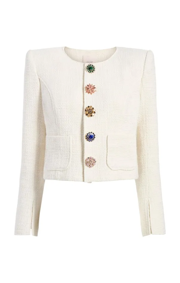 Women Jackets Cinq Sept Randi Jacket Gardenia