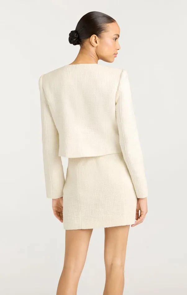 Women Jackets Cinq Sept Randi Jacket Gardenia