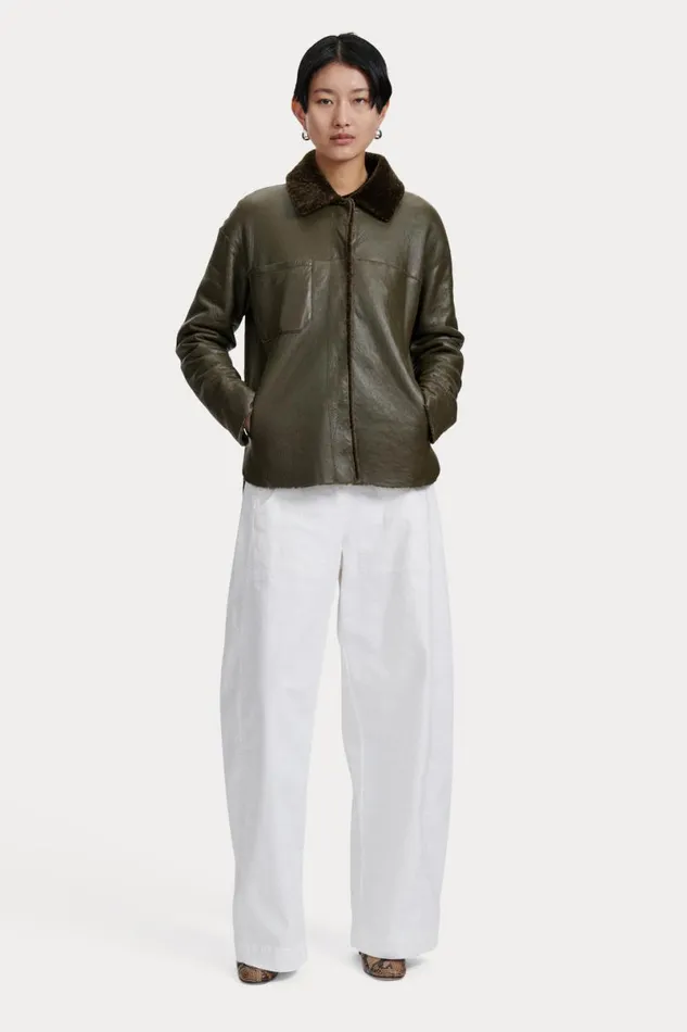 Women Jackets Outerwear Rachel Comey Duras Coat Olive