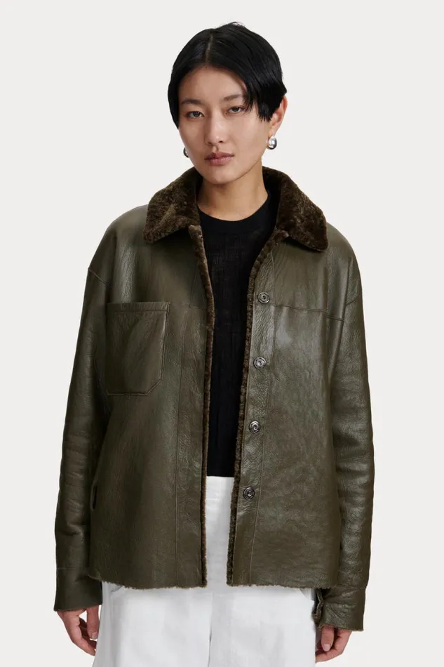 Women Jackets Outerwear Rachel Comey Duras Coat Olive
