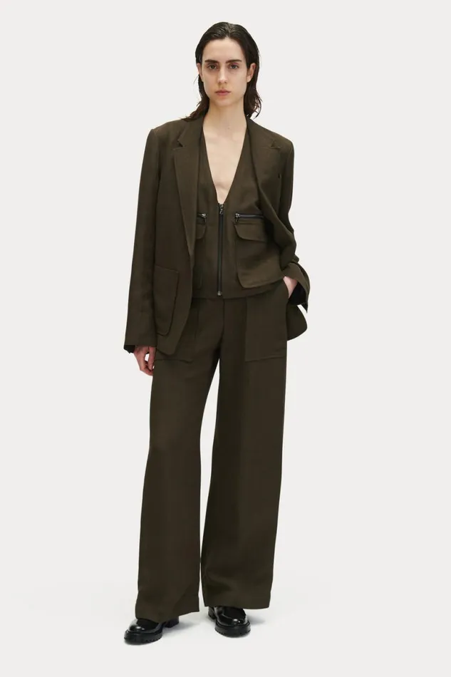 Women Jackets Outerwear Rachel Comey Everson Blazer Charcoal